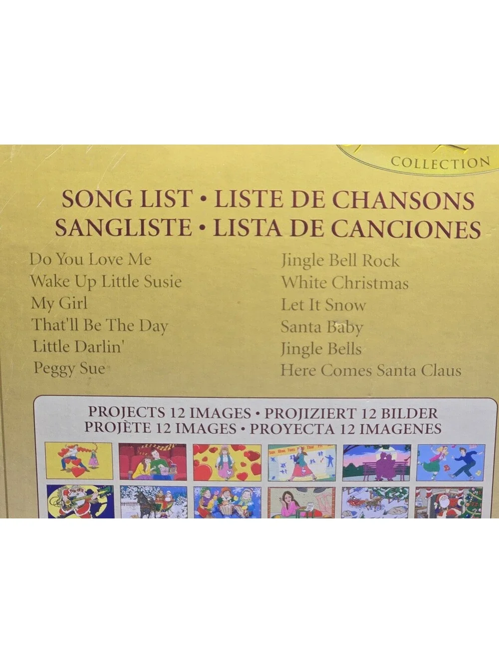 Mr Christmas Gold Label Jukebox Rock Animated Musical Holiday Decor 12 Songs Vtg